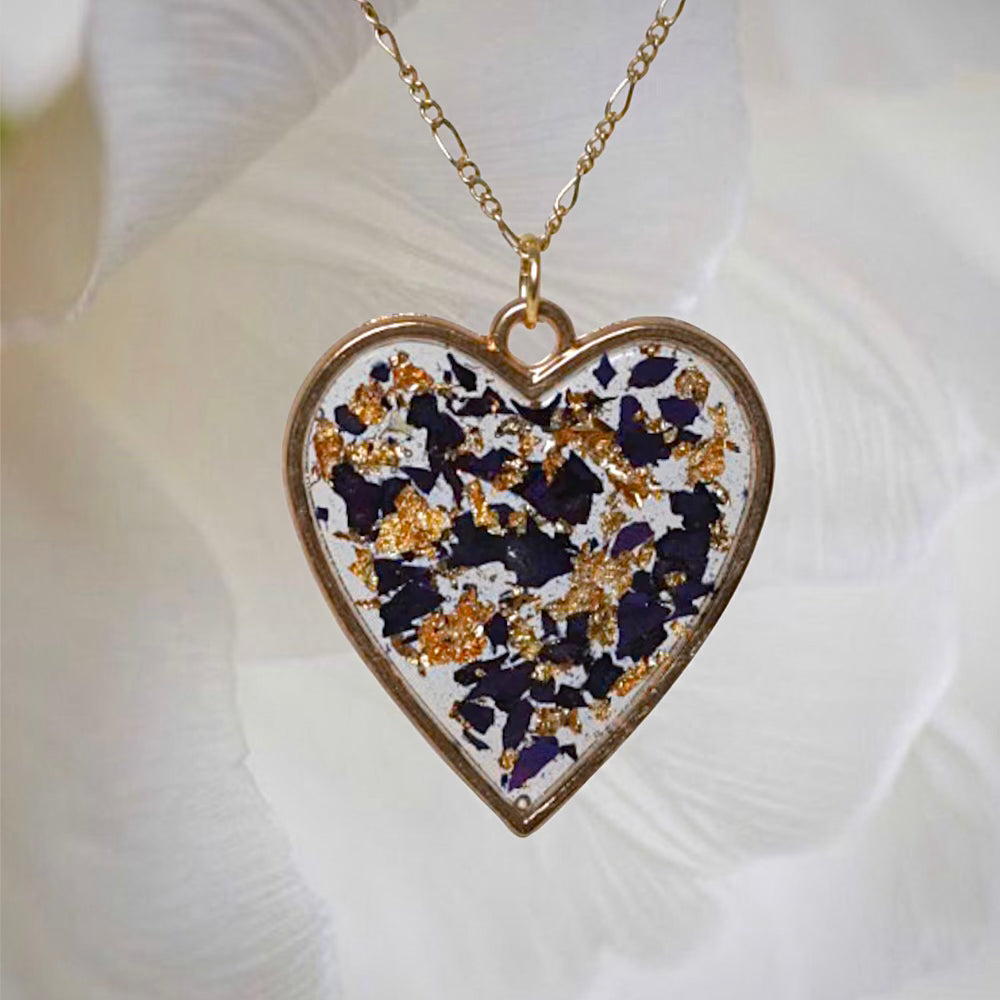 Indigo Iris Necklace