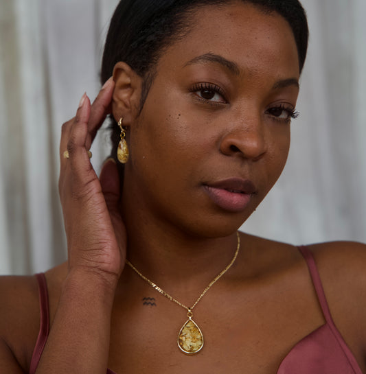Daisy Citrine Set